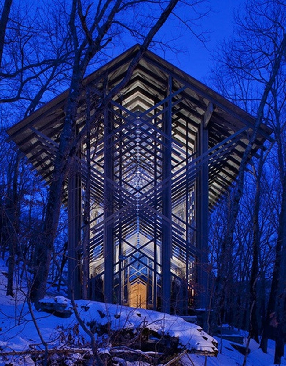 Candlelight Service at Thorncrown Chapel Dec 21, 2024 Greater